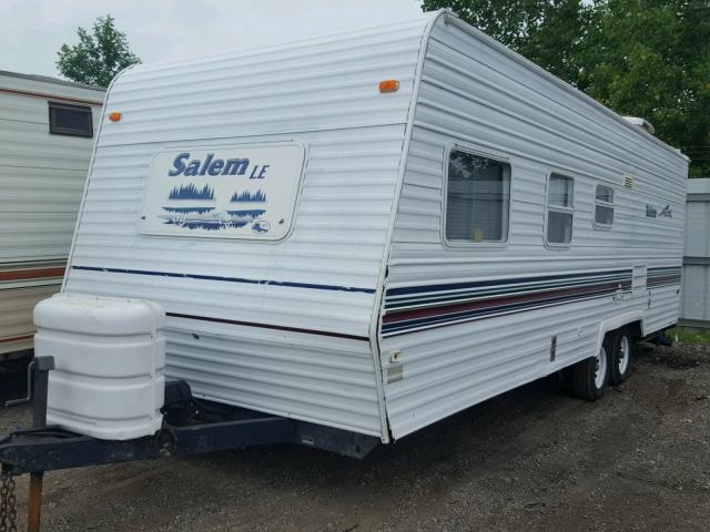 4X4TSMB272Y291009 - 2002 CABIN TRAILER SALEM LITE WHITE photo 2