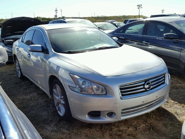 1N4AA5APXEC479159 - 2014 NISSAN MAXIMA SILVER photo 1