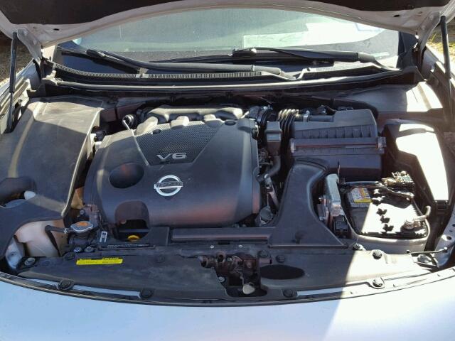 1N4AA5APXEC479159 - 2014 NISSAN MAXIMA SILVER photo 7