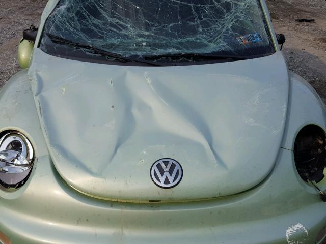 3VWBK21C22M406124 - 2002 VOLKSWAGEN NEW BEETLE 绿色 照片 7