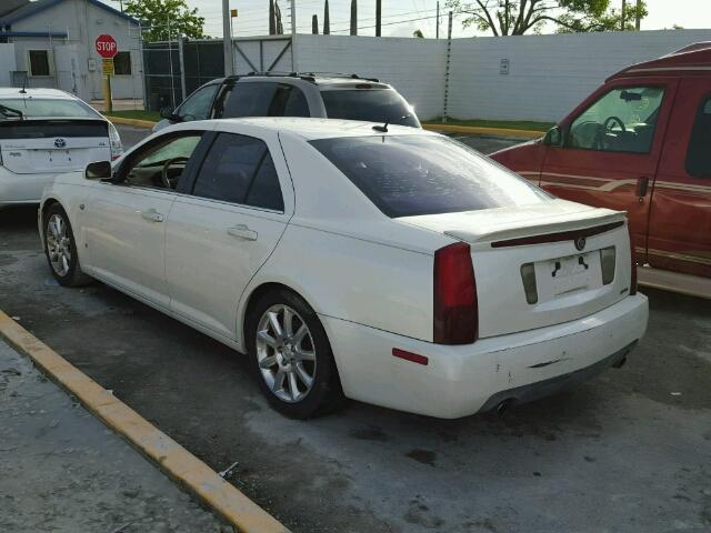 1G6DW677460207279 - 2006 CADILLAC STS WHITE photo 3