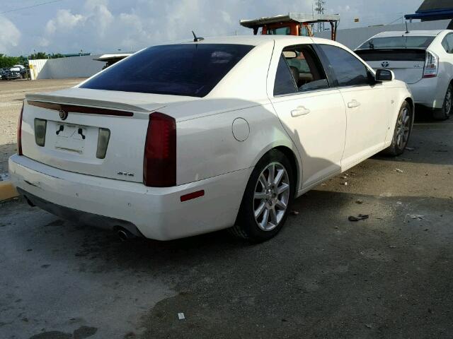 1G6DW677460207279 - 2006 CADILLAC STS WHITE photo 4