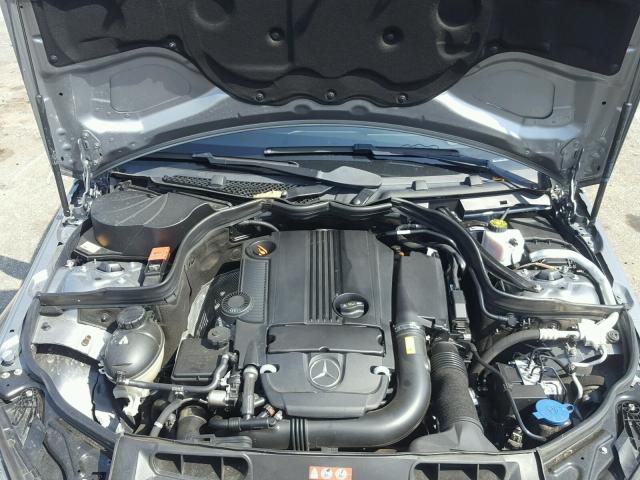 WDDGF4HB5EA928730 - 2014 MERCEDES-BENZ C 250 CHARCOAL photo 7