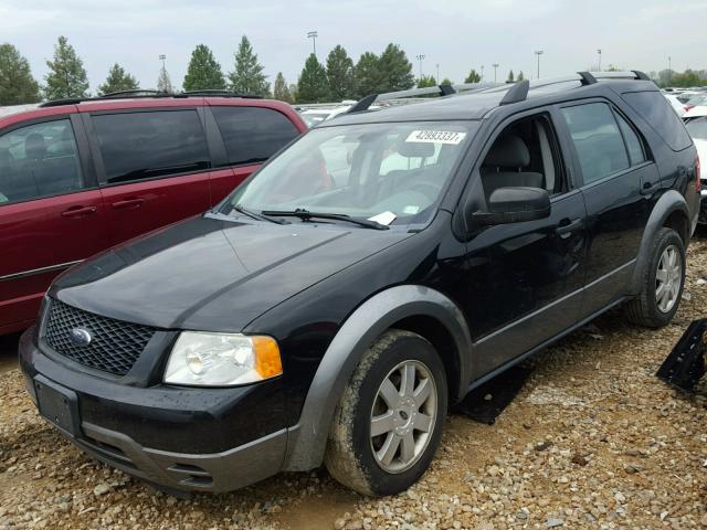 1FMZK01116GA39815 - 2006 FORD FREESTYLE BLACK photo 2