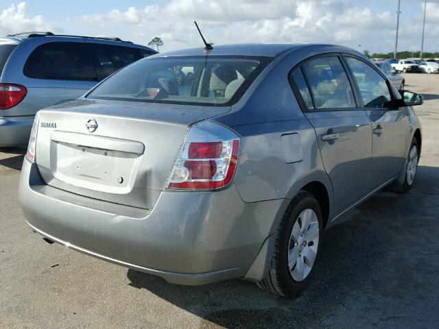 3N1AB61E69L663989 - 2009 NISSAN SENTRA 2.0 GRAY photo 4