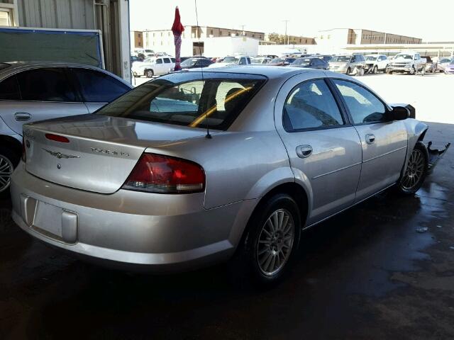 1C3EL56R05N535442 - 2005 CHRYSLER SEBRING SILVER photo 4