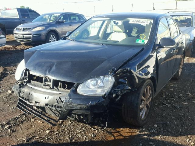 3VWAZ7AJ6AM162981 - 2010 VOLKSWAGEN JETTA LIMI BLACK photo 2