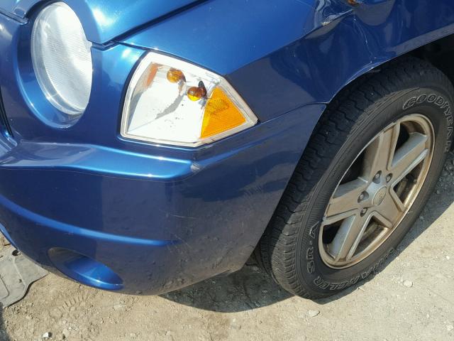 1J4NF4FB6AD580315 - 2010 JEEP COMPASS SP 蓝色 照片 9