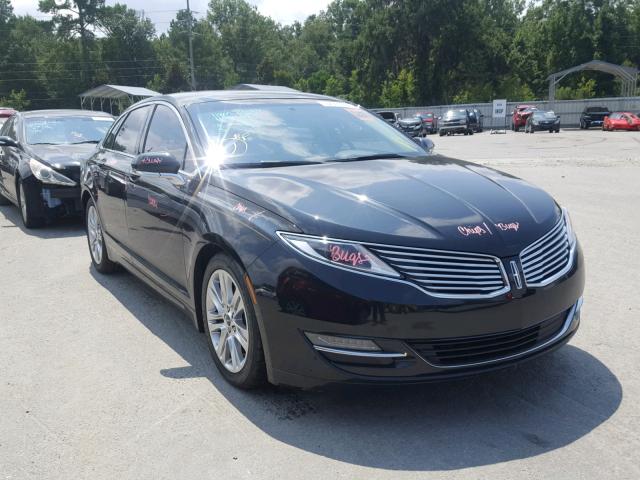 3LN6L2LU3FR624892 - 2015 LINCOLN MKZ HYBRID BLACK photo 1