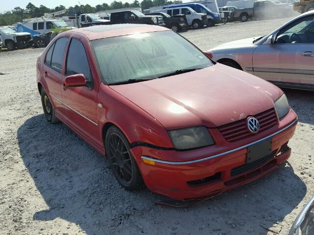 3VWSE69M45M015802 - 2005 VOLKSWAGEN JETTA RED photo 1