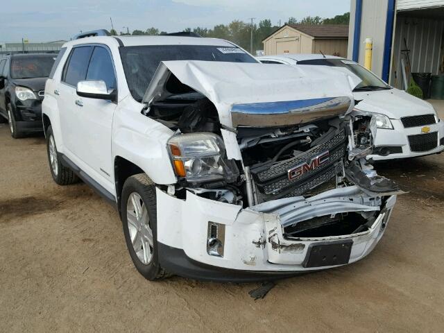 2CTALHEW9A6239289 - 2010 GMC TERRAIN SL WHITE photo 1