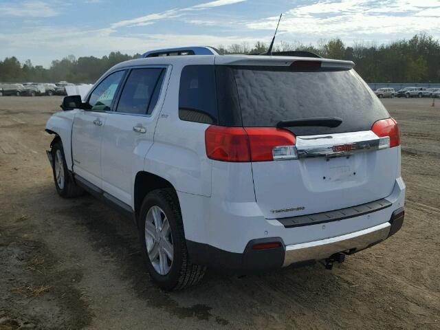 2CTALHEW9A6239289 - 2010 GMC TERRAIN SL WHITE photo 3