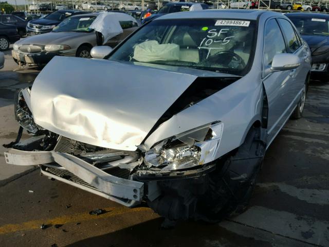 JHMCN36466C001038 - 2006 HONDA ACCORD SILVER photo 2