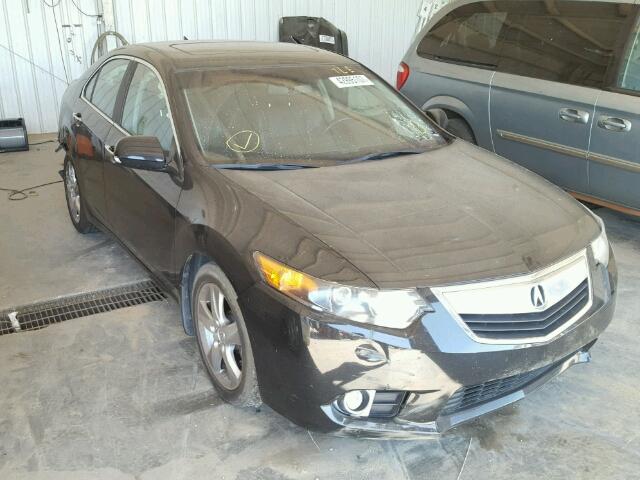 JH4CU2F62BC000347 - 2011 ACURA TSX BLACK photo 1