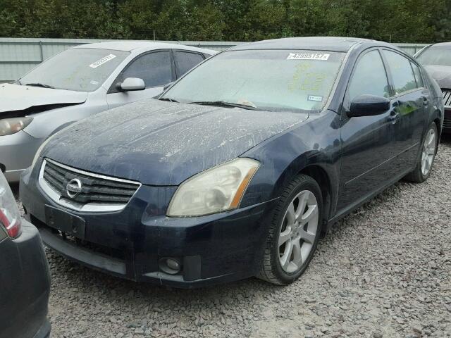 1N4BA41E57C825957 - 2007 NISSAN MAXIMA SE BLUE photo 2