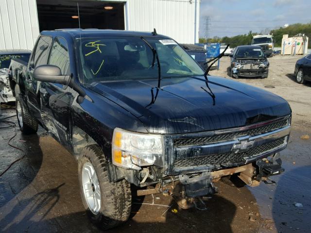 3GCPKSE32BG366953 - 2011 CHEVROLET SILVERADO BLACK photo 1