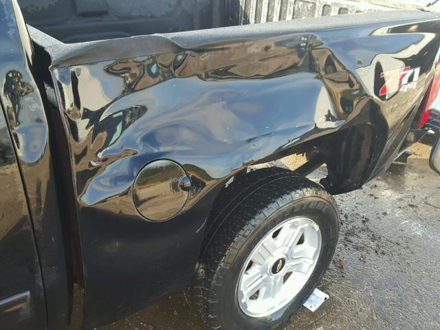 3GCPKSE32BG366953 - 2011 CHEVROLET SILVERADO BLACK photo 9
