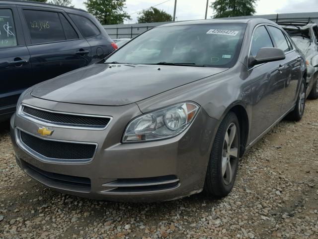 1G1ZC5EU2BF108314 - 2011 CHEVROLET MALIBU 1LT BROWN photo 2