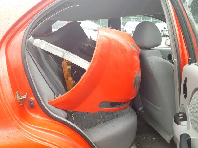 KL1TJ52694B227214 - 2004 CHEVROLET AVEO LS RED photo 6