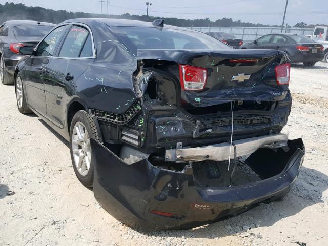 1G11C5SL2FF164932 - 2015 CHEVROLET MALIBU 1LT BLACK photo 3