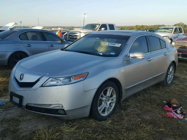 19UUA8F26AA018893 - 2010 ACURA TL GRAY photo 2