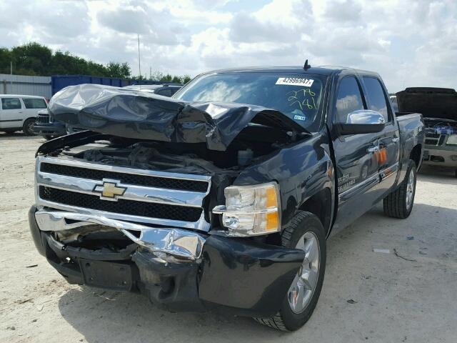 3GCRCSE05AG278781 - 2010 CHEVROLET SILVERADO GRAY photo 2