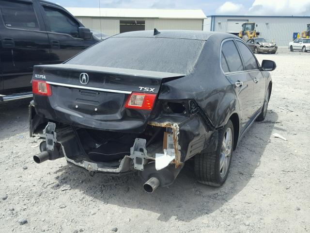 JH4CU2F61DC004327 - 2013 ACURA TSX TECH BLACK photo 4