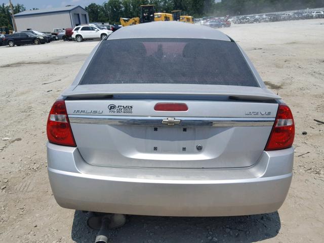 1G1ZU53806F247351 - 2006 CHEVROLET MALIBU LTZ 银色 照片 9