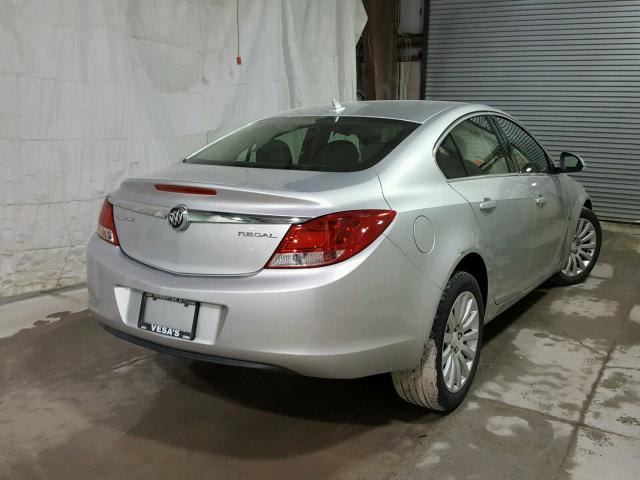 2G4GR5EK3C9112681 - 2012 BUICK REGAL BLACK photo 4