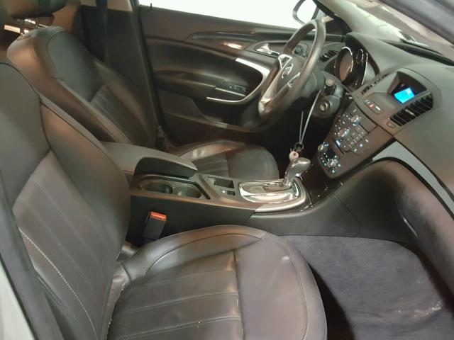 2G4GR5EK3C9112681 - 2012 BUICK REGAL BLACK photo 5