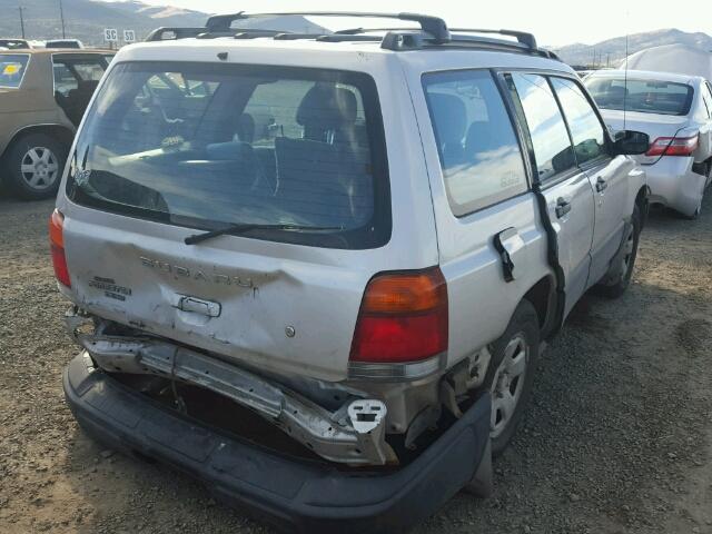 JF1SF6358XH746702 - 1999 SUBARU FORESTER L SILVER photo 4