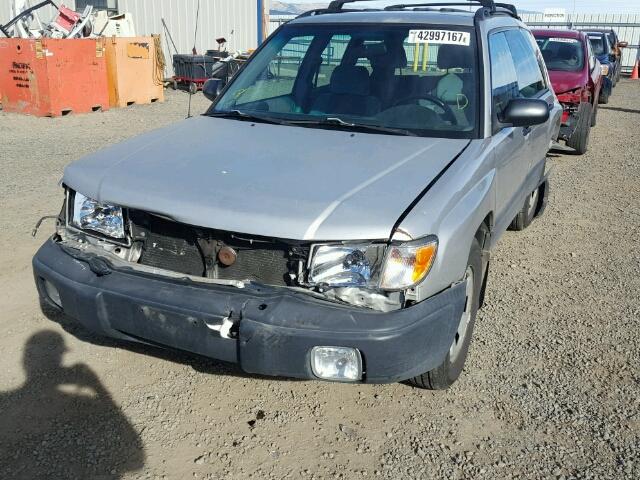 JF1SF6358XH746702 - 1999 SUBARU FORESTER L SILVER photo 9