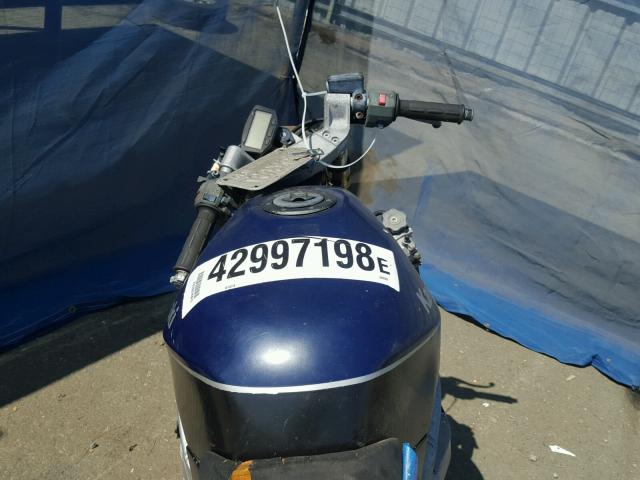 JKAZX4D19PB509302 - 1993 KAWASAKI ZX600 D BLUE photo 5