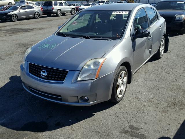 3N1AB61E78L692576 - 2008 NISSAN SENTRA 2.0 GRAY photo 2