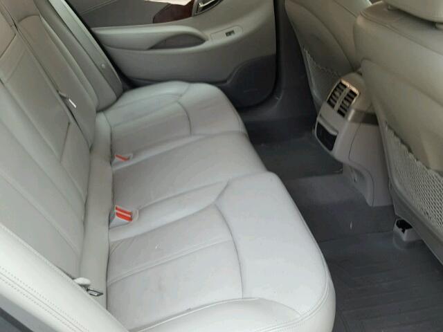 1G4GC5EG6AF133896 - 2010 BUICK LACROSSE SILVER photo 6