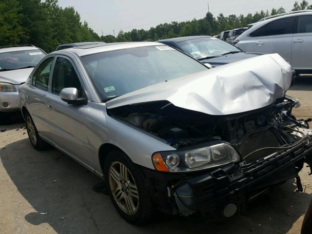 YV1RS592X82676632 - 2008 VOLVO S60 2.5T SILVER photo 1