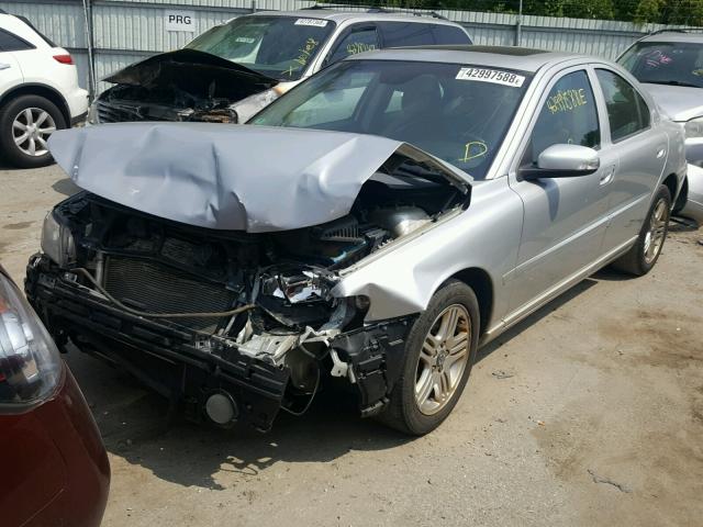 YV1RS592X82676632 - 2008 VOLVO S60 2.5T SILVER photo 2