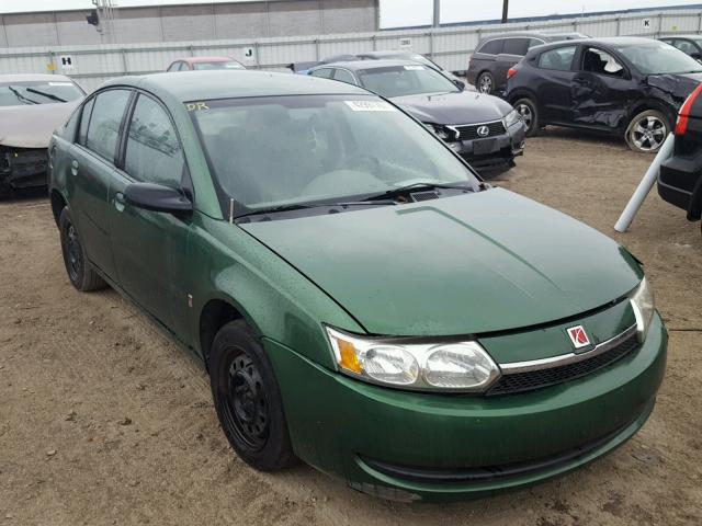 1G8AJ52F74Z158914 - 2004 SATURN ION GREEN photo 1