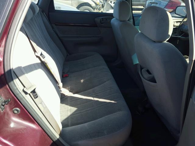 2G1WF52EX39342802 - 2003 CHEVROLET IMPALA PURPLE photo 6