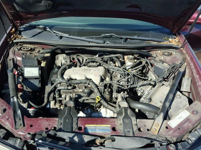 2G1WF52EX39342802 - 2003 CHEVROLET IMPALA PURPLE photo 7