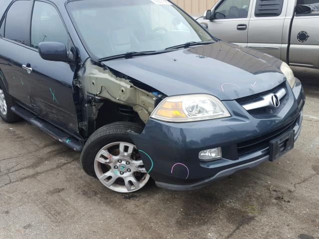 2HNYD18775H545799 - 2005 ACURA MDX TOURIN GRAY photo 9