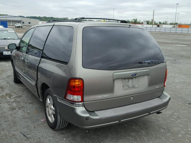 2FMZA52463BB69715 - 2003 FORD WINDSTAR GRAY photo 3