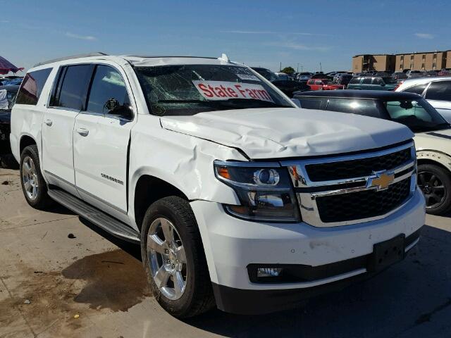 1GNSCHKC0GR308482 - 2016 CHEVROLET SUBURBAN C WHITE photo 1