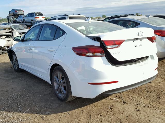 5NPD84LF6HH033178 - 2017 HYUNDAI ELANTRA SE WHITE photo 3