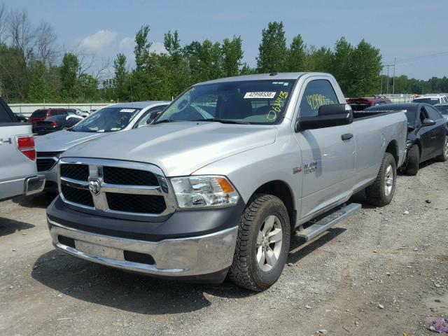 3C6JR6DT6DG536865 - 2013 RAM 1500 ST SILVER photo 2