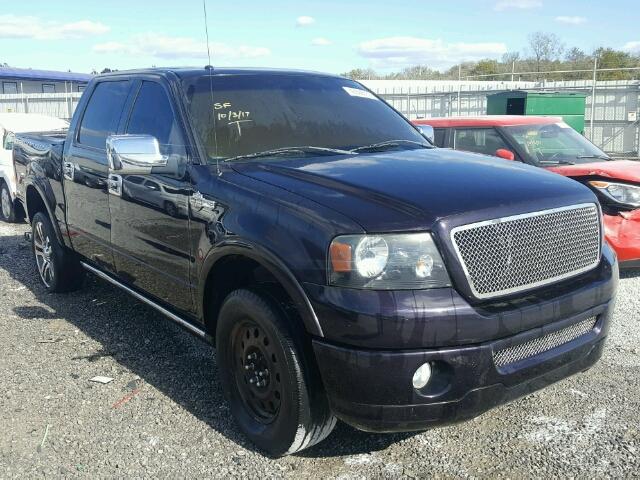 1FTRW14567FB18627 - 2007 FORD F150 SUPER BLACK photo 1