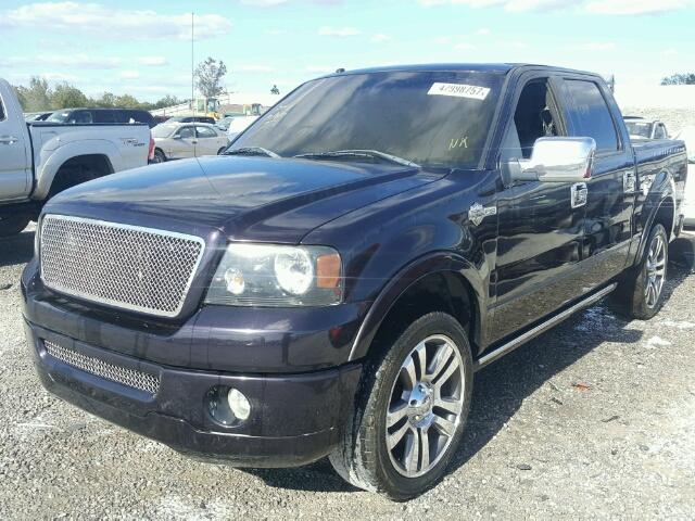 1FTRW14567FB18627 - 2007 FORD F150 SUPER BLACK photo 2