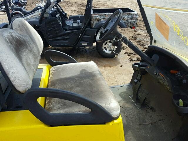 PQ0919023923 - 2009 CLUB GOLF CART YELLOW photo 5