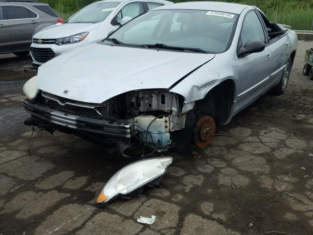 2B3HD56G24H641940 - 2004 DODGE INTREPID E GRAY photo 2