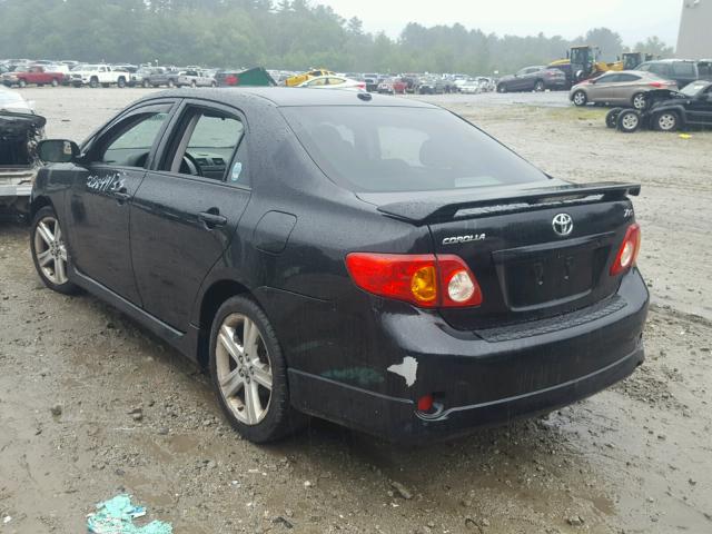 2T1BE40E79C006507 - 2009 TOYOTA COROLLA XR 黑色 照片 3